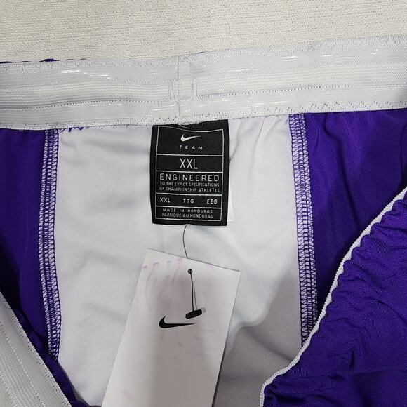 Nike Men's Football Tights Shorts Purple SIZE XXL L19'' x W32'' - Picture 6 of 8